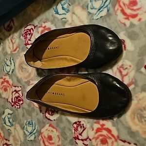 Lucky Brand black ballet flat sz 8